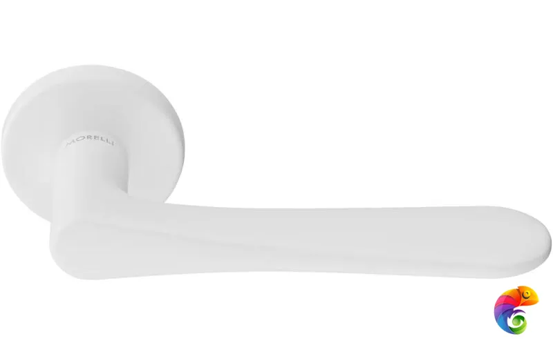 Ручка дверная AULA R5 белый  MSK-9014511