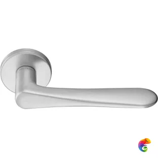 Ручка дверная AULA R5 мат. хром  MSK-9014528