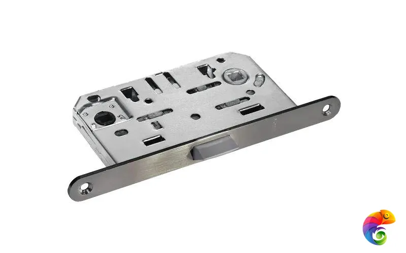 Защелка бесшумная многофункциональная 1895P никель черный  MSK-9010604