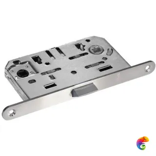 Защелка бесшумная многофункциональная 1895P хром матовый  MSK-9011265