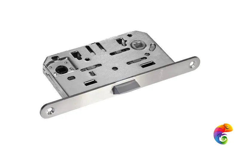 Защелка бесшумная многофункциональная 1895P хром матовый  MSK-9011265