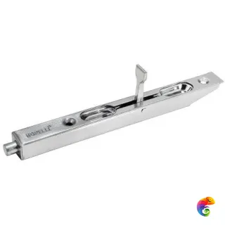 Шпингалет торцевой L160 хром матовый  MSK-9011458