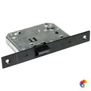 Защелка бесшумная сантехническая 2070P черный  MSK-9012831