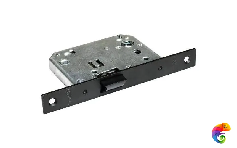 Защелка бесшумная сантехническая 2070P черный  MSK-9012831