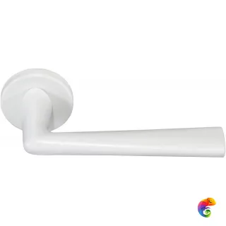 Ручка дверная THE FORCE белый  MSK-9013321