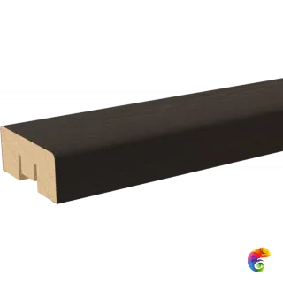 Рейка декоративная Экошпон цвет Черное дерево 16х 40х2700  VD066138
