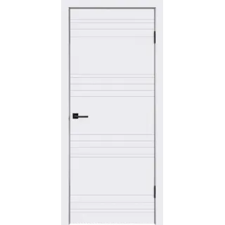 Дверное полотно Эмаль SCANDI N 600х2000 цвет Белый Левое/Правое VD1000069