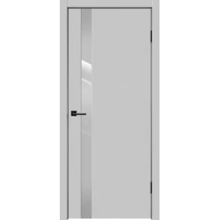 Дверное полотно Эмаль SCANDI 1 Z1 700х2000 цвет Светло-серый стекло Лакобель светло-серый Левое/Правое VD1000521