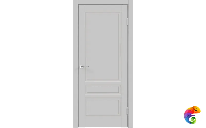 Дверное полотно Эмаль SCANDI 3P 800х2000 цвет Светло-серый Левое/Правое VD1001381