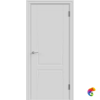 Дверное полотно Эмаль SCANDI NEO 6 глухое 700х2000 цвет Светло-серый Левое/Правое VD1002940