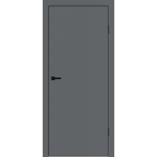 Дверное полотно EMALUX TECHNO BLACK 900х2000 цвет Вулкан Левое/Правое VD1300248