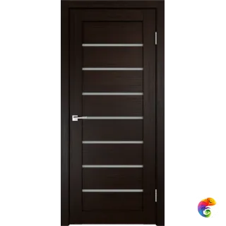 Дверное полотно 3D FLEX UNICA 1 700х2000 цвет Венге стекло Мателюкс Левое/Правое VD500086