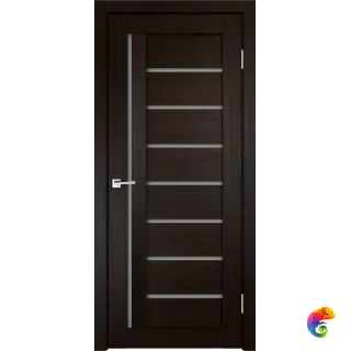 Дверное полотно 3D FLEX UNICA 3 900х2000 цвет Венге стекло Мателюкс Левое/Правое VD500096