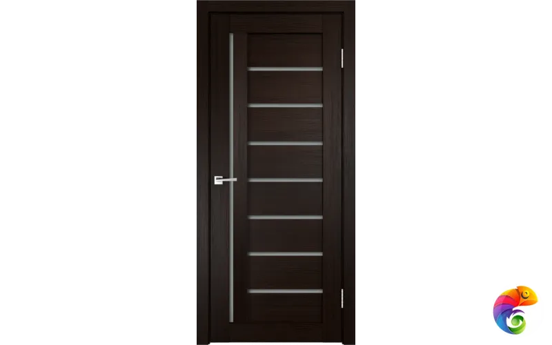 Дверное полотно 3D FLEX UNICA 3 900х2000 цвет Венге стекло Мателюкс Левое/Правое VD500096