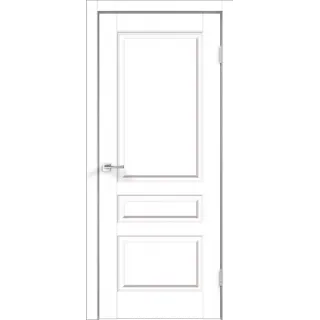 Дверное полотно Экошпон VILLA 3P 700х2000 цвет Белый Эмалит Левое/Правое VD810463