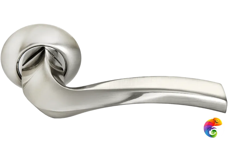 Ручка дверная RAP 20 никель белый/хром  MSK-9011391