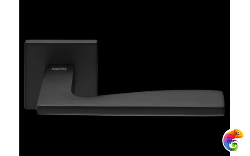 Ручка дверная RAP 28 SLIM-S черный  MSK-9014610