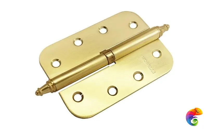 Петли карточные разъемные золото матовое  MSK-9009816
