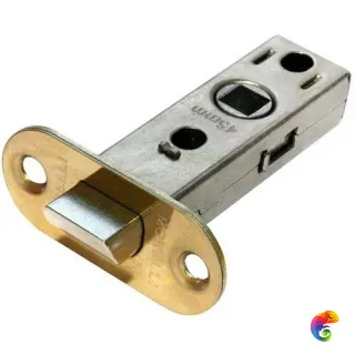 Защелка скругленная межкомнатная OL6-45 золото  MSK-9010449