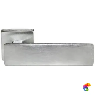 Ручка дверная SPACE-SQ хром матовый  MSK-9012309