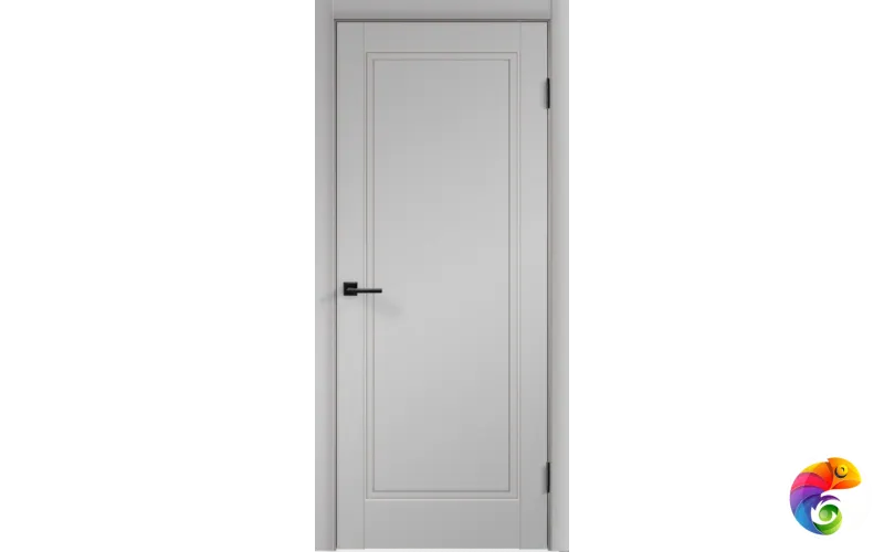 Дверное полотно Эмаль SCANDI 4 800х2000 цвет Светло-серый Левое/Правое VD1000305