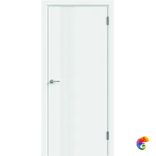 Дверное полотно Эмаль Flat 3D 1 800х2000 цвет Белый Левое/Правое VD1004370