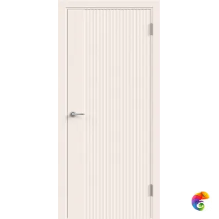 Дверное полотно Эмаль Scandi 3D 2 600х2000 цвет Слоновая кость Левое/Правое VD1005104