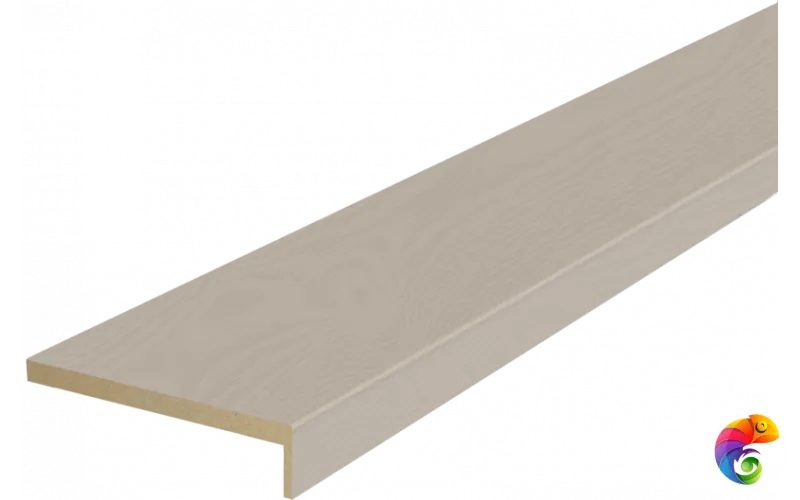 Наличник телескопический L 8мм Полипропилен цвет Темно-серый текстурированный 70х25х2200  VD1210108