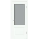 Дверное полотно EMALUX ALTO 22 2V 900х2000 цвет Эльбрус стекло Мателюкс, контур №1 Левое/Правое VD1290371