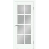 Дверное полотно EMALUX ALTO 13 600х2000 цвет Эльбрус стекло Мателюкс Левое/Правое VD1291562