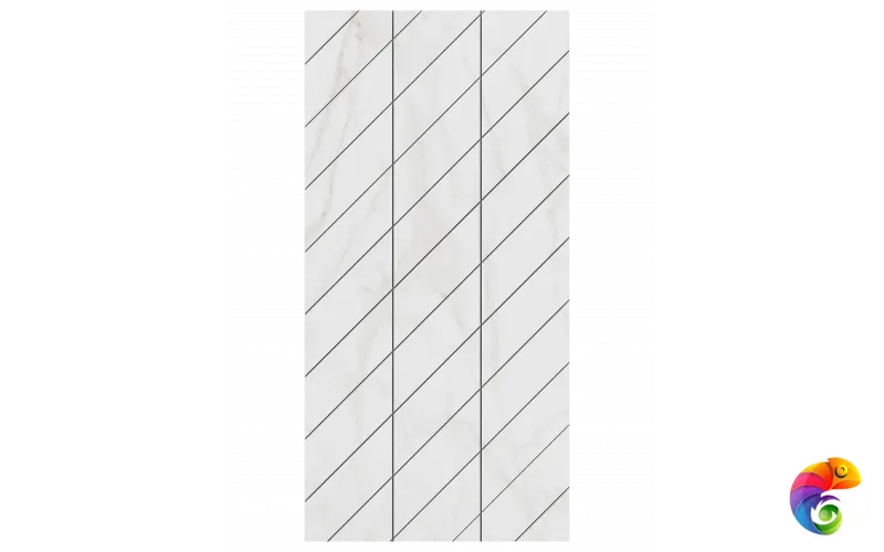 Фальшмозаика SM02 Corner 29,8x59,8x10 полир. (правый)