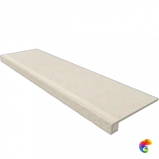 Комплект (CM02 (33x120) непол. (прямоугол. бортик) с насечками + Подступенок (14,5x120))
