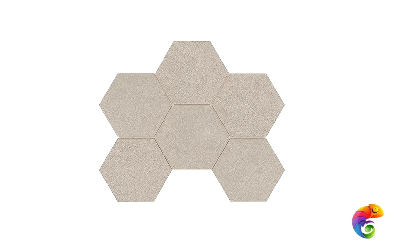 Мозаика LN01/TE01 Hexagon 25x28,5 непол.