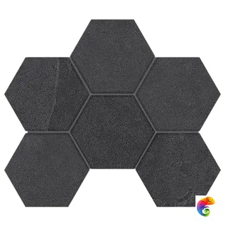 LN04/TE04 Hexagon 25x28,5 непол.