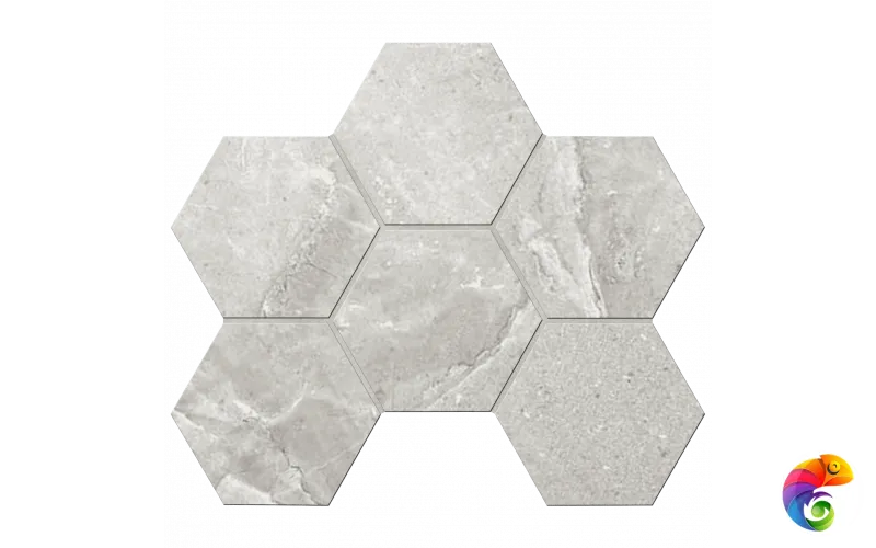 Мозаика KA01 Hexagon 25x28,5 непол.(10 мм)