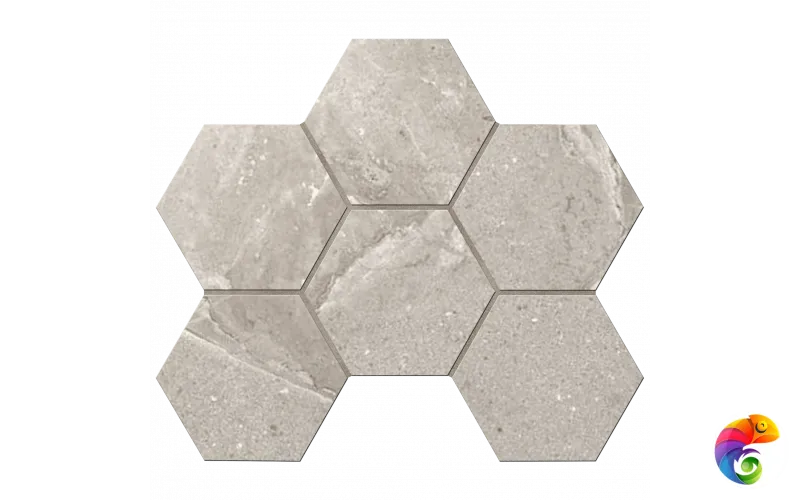 Мозаика KA03 Hexagon 25x28,5 непол.(10 мм)