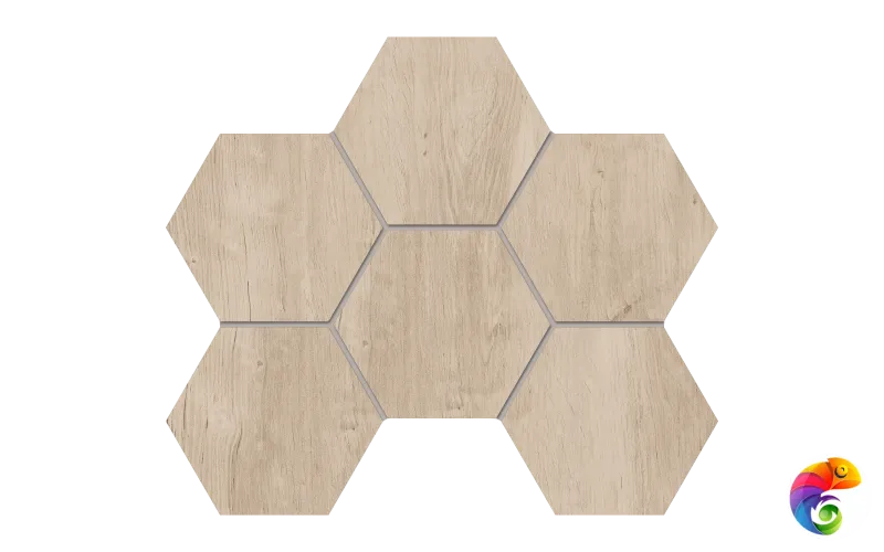 Мозаика SF02 Hexagon 25x28,5 непол.