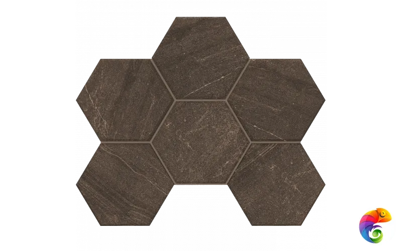 Мозаика GB04 Hexagon 25x28,5 непол.