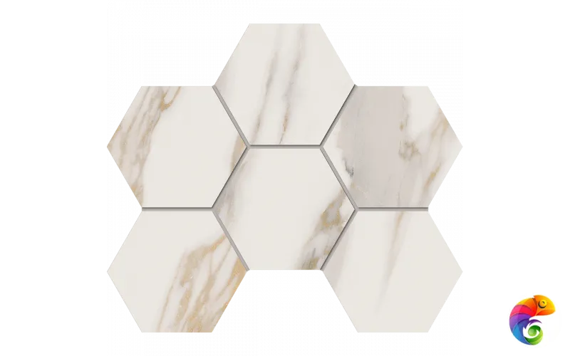 Мозаика RM01 Hexagon 25x28,5 непол.