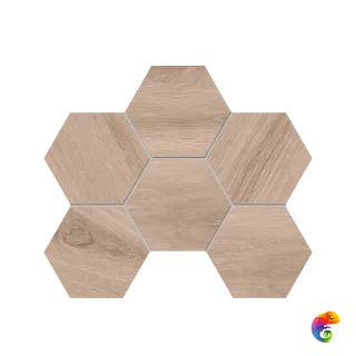 SI01 Hexagon 25x28,5x10 непол.
