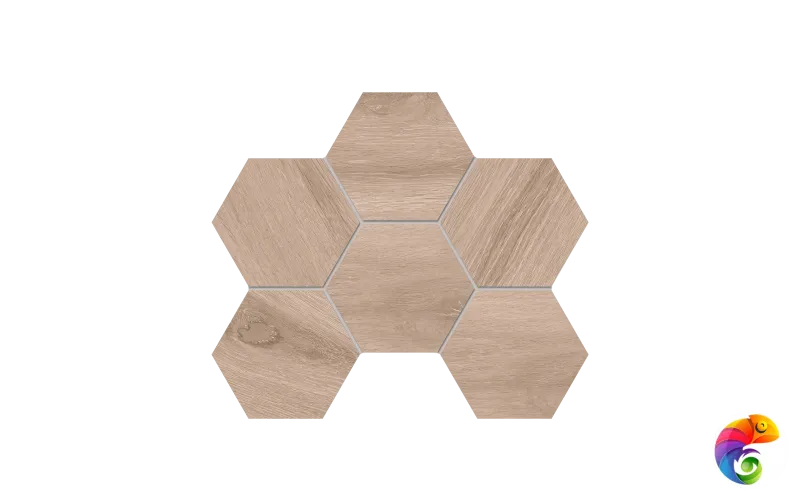 Мозаика SI01 Hexagon 25x28,5x10 непол.