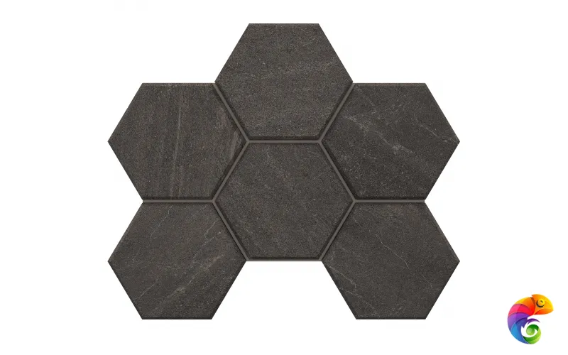 Мозаика GB03 Hexagon 25x28,5 непол.