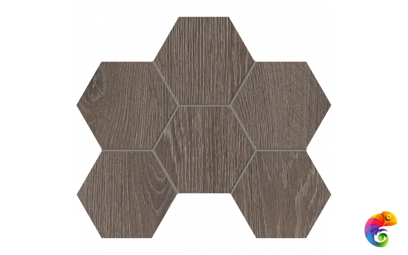 Мозаика KW03 Hexagon 25x28,5 структур.