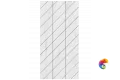Фальшмозаика SM01 Corner 30x60x10 полир. (правый)
