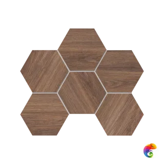 SI02 Hexagon 25x28,5x10 непол.