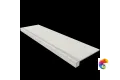 Комплект (Ступень CM01 (33x120) непол. (прямоугол. бортик) с насечками + Подступенок (14,5x120))