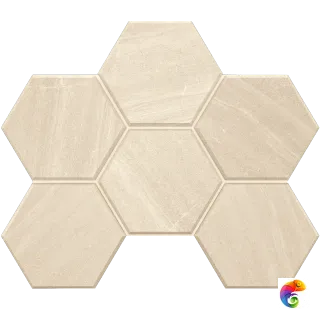 GB01 Hexagon 25x28,5 непол.
