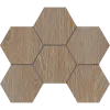 KW01 Hexagon 25x28,5 структур.