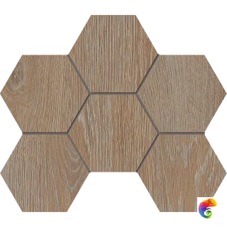 KW01 Hexagon 25x28,5 структур.