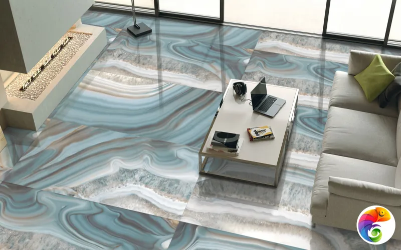 Коллекция PERSIAN Teal 60x120 ITC India
